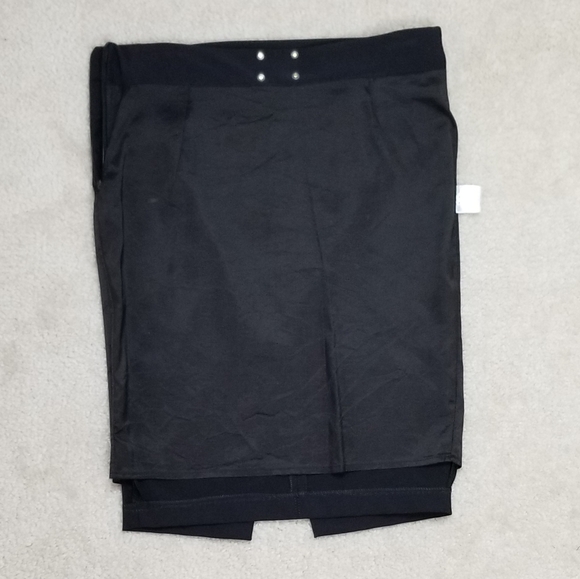 Celyn B. Black Low Rise Pencil Skirt size 44 - Picture 12 of 12